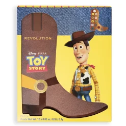Disney and Pixar's Toy Story x Revolution Woody Boot Eyeshadow Palette
