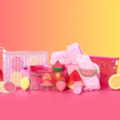 I Heart Revolution Fruity Face Headband and Anti Drip Wristbands