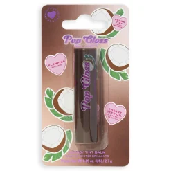 I Heart Revolution Pop Gloss Lip Balm Coconut Brown
