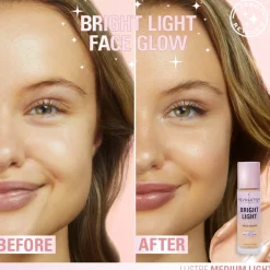 Makeup Revolution Bright Light Face Glow Lustre Medium Light