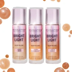 Makeup Revolution Bright Light Face Glow Lustre Medium Light