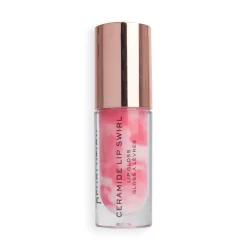 Makeup Revolution Ceramide Swirl Lip Gloss Sweet Soft Pink