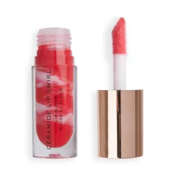 Makeup Revolution Ceramide Swirl Lip Gloss Bitten Red