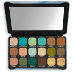 Makeup Revolution Crystal Aura Forever Flawless Eyeshadow Palette Aventurine