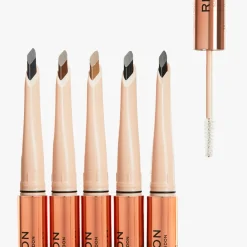 Makeup Revolution Fluffy Brow Filter Duo Dark Brown