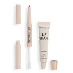 Makeup Revolution Lip Shape Kit Warm Nude