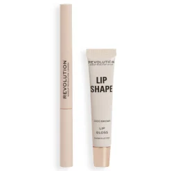 Makeup Revolution Lip Shape Kit Coco Brown