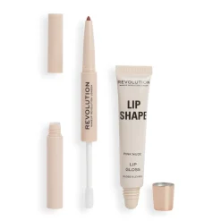 Makeup Revolution Lip Shape Kit Pink Nude