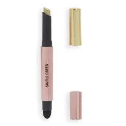 Makeup Revolution Lustre Wand Eyeshadow Stick Sinful Green