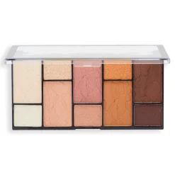 Makeup Revolution Reloaded Dimension Eyeshadow Palette Neutral Charm