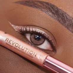 Makeup Revolution Super Flick Liquid Eyeliner Rose Gold