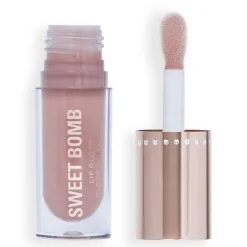Makeup Revolution Y2k Sweet Bomb Lip Gloss Strawberry Swirl Nude