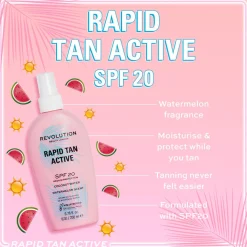Revolution Beauty Rapid Tan Active SPF 20 200ml
