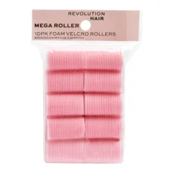 Revolution Haircare Mega Pink Velcro Heatless Rollers