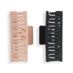 Revolution Haircare Rectangle Matte Hair Clip 2 Pack