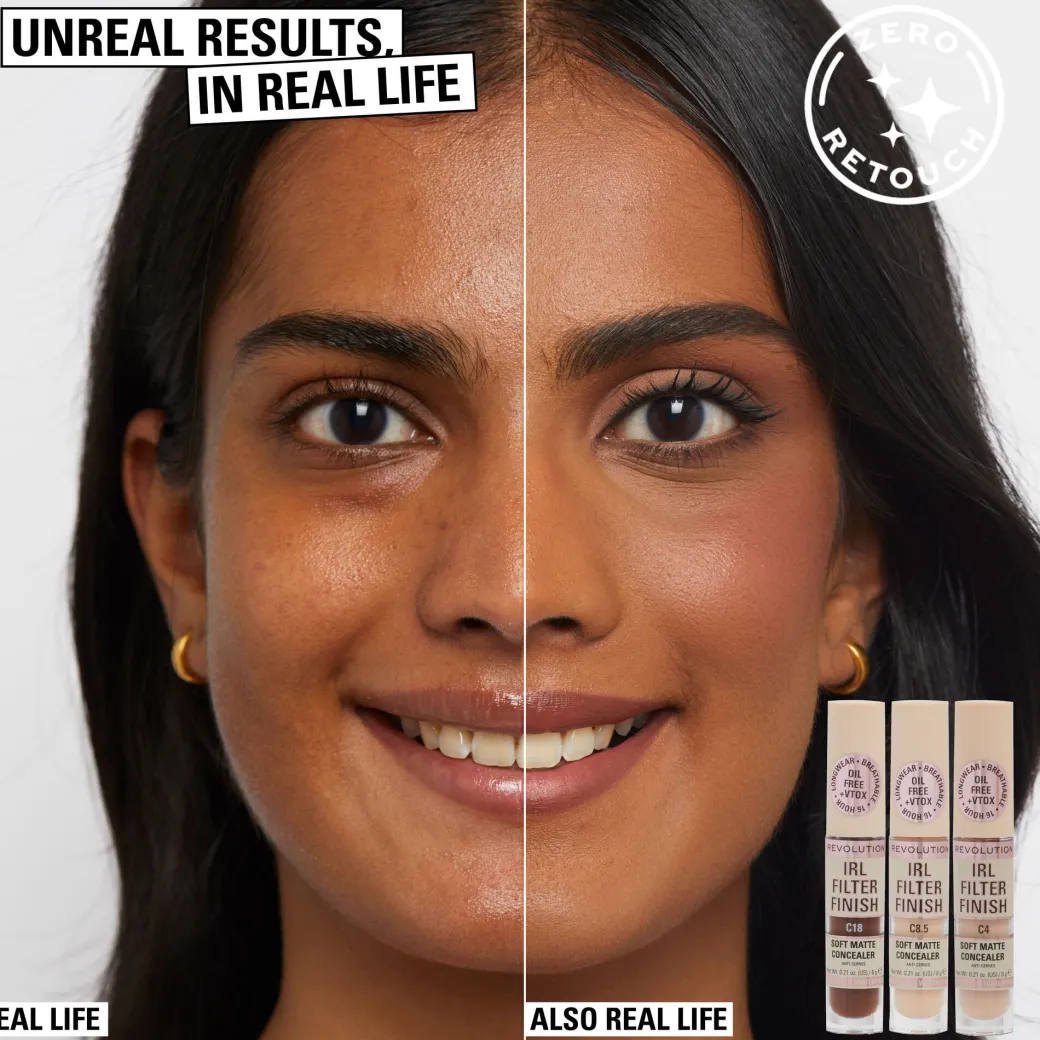 Revolution IRL Filter 16H Hydrating Full Coverage Concealer