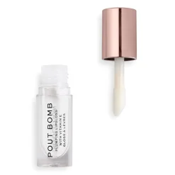 Revolution Pout Bomb Plumping Gloss Glaze Clear