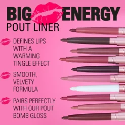 Revolution Pout Bomb Plumping Lip Liner Glaze Clear