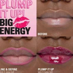Revolution Pout Bomb Plumping Lip Liner Jelly Berry Mauve