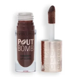 Revolution Pout Bomb Shimmer Gloss Chocolate Sparkle