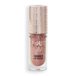 Revolution Pout Bomb Shimmer Gloss Glimmer Nude