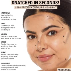 Revolution Precise Contour & Highlight Stick Medium