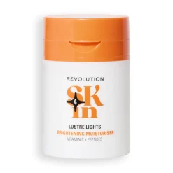 Revolution Skin Lustre Lights Vitamin C & Peptides Brightening Moisturiser 50ml