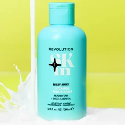 Revolution Skin Milky-Away Meadowfoam & Sweet Almond Oil Hydrating Milk Cleanser 200ml