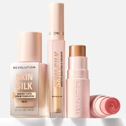 Revolution Skin Silk Radiant Satin Skin Routine
