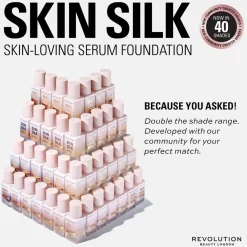 Revolution Skin Silk Radiant Satin Serum Foundation