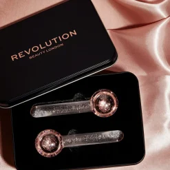 Revolution Skincare Pink Glitter Facial Ice Globes